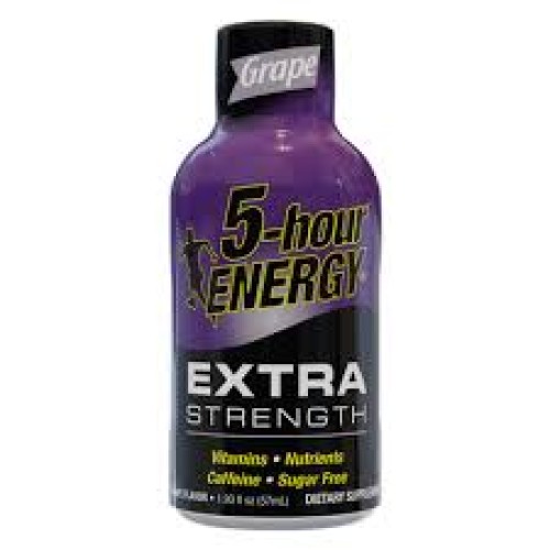 5-Hour Energy Shots Extra Strength Grape