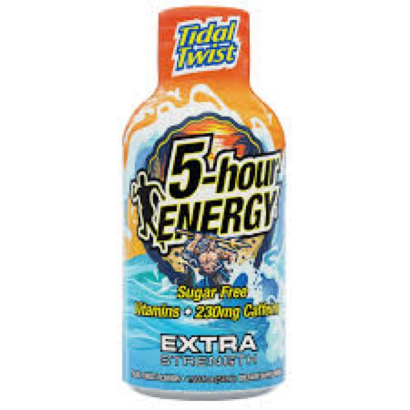 5-Hour Energy Shots Extra Strength Tidal Twist