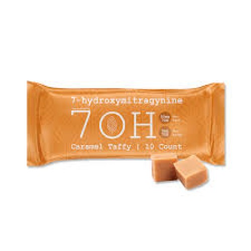 7 OH HYDROXYMITRAGYNINE CARAMEL TAFFY 10 CT