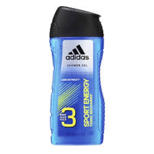 ADIDAS SHOWER GEL 3 IN 1 250 ML SPORT ENERGY