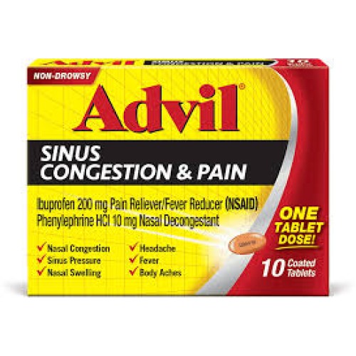 ADVIL SINUS CONGESTION & PAIN