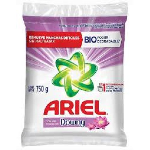 ARIEL POWDER WITH DOWNY 750 GRM