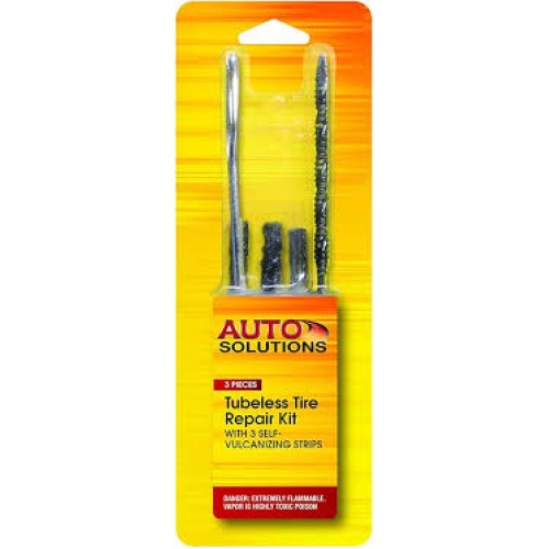 AUTO SOLUTIONS TIRE REPAIR REFILLS 5 STRIPS / PACK