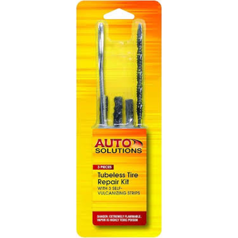 AUTO SOLUTIONS TIRE REPAIR REFILLS 5 STRIPS / PACK