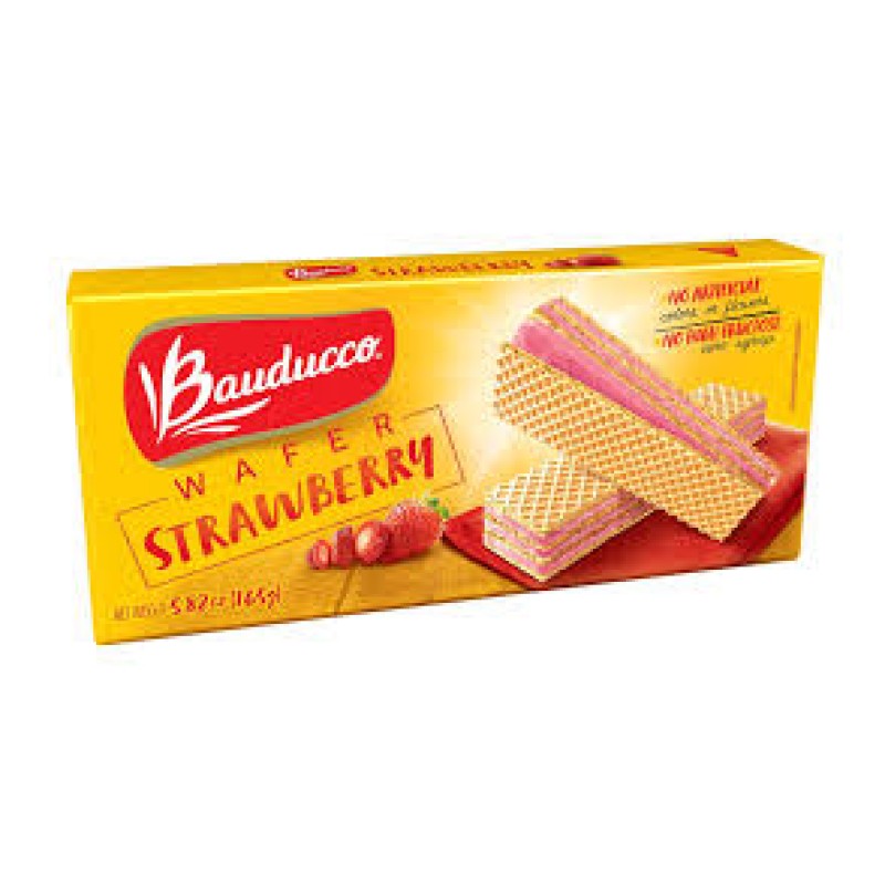 BAUDUCCO WAFER STRAWBERRY 5 OZ