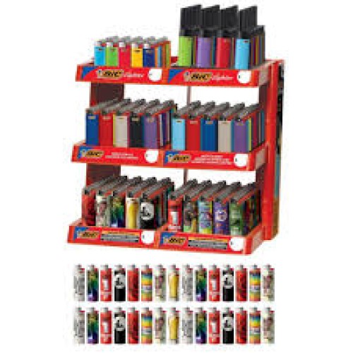 BIC LIGHTER 6 TIER DISPLAY (Assorted) 320ct