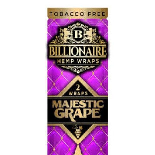 Billionaire Majestic Grape Hemp Wraps