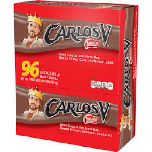 CARLOS VMILK CHOCOLATE BAR 96 CT