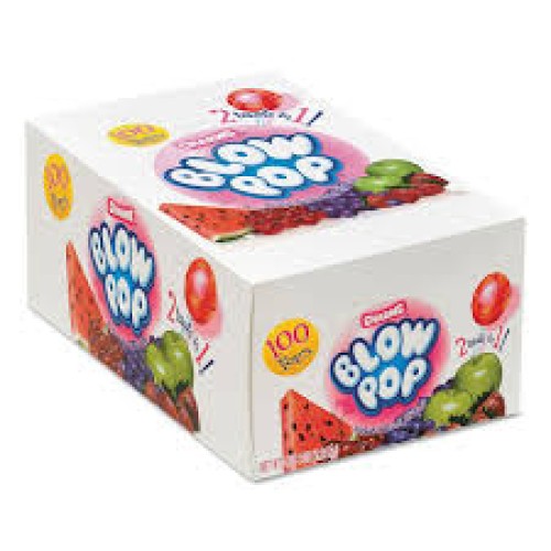 CHARMS BLOW POPS ASSORTED - Box 100ct