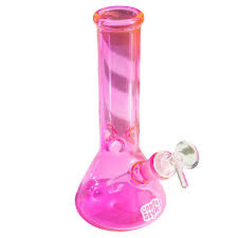 GLASS PIPE 8 IN NEON