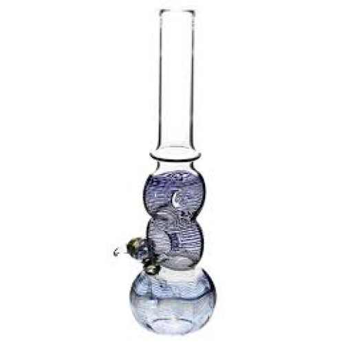 GLASS PIPE DOUBLE DONUT