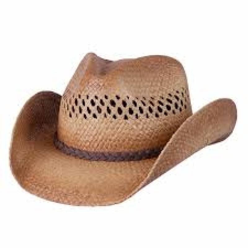 HAT STRAW COWBOY MEDIUM