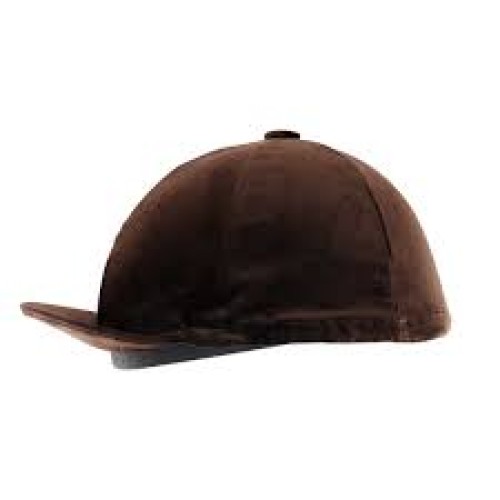 HAT VELVET BLACK / BROWN