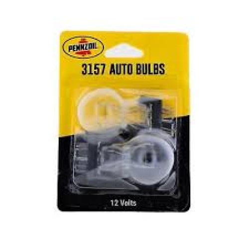 PENNZOIL AUTO BULBS 3157 - 12 Volts 2pk