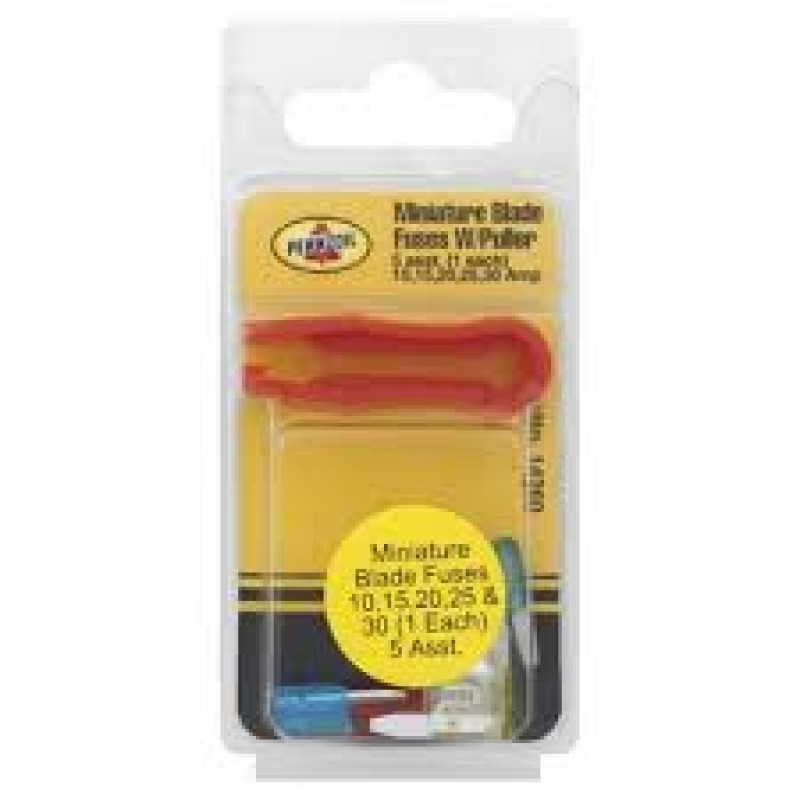 PENNZOIL MINIATURE BLADE FUSES 5 CT ASSORTED