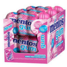 Mentos Gum Sugar Free Bubble Fresh Cotton Candy
