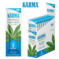 Karma Hemp Wraps Blazin Blue 2 for 99c