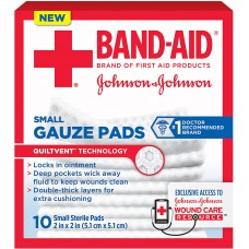 Band-Aid Gauze Pads 2x2 In.