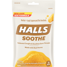 Halls Soothe Honey