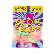Snackerz Neon Bears 2/$1