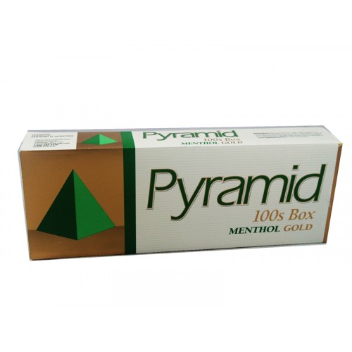 Pyramid Menthol Gold 100 Box