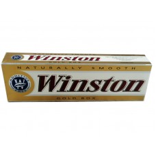 Winston Gold Lights Kings Box