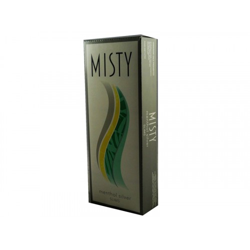 Misty Menthol Silver Slim 100 Box