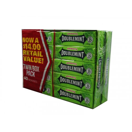 Wrigleys Doublemint Chewing Gum $.35