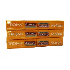 Trojan Ecstasy Ultra Smooth Lubricant Condoms