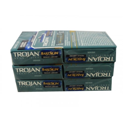 Trojan Bareskin Sensitive Condoms