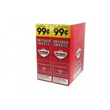 Swisher Sweets Cigarillos Strawberry 2/0.99c