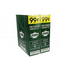 Swisher Sweets Cigarillos Green Sweets 2/0.99c