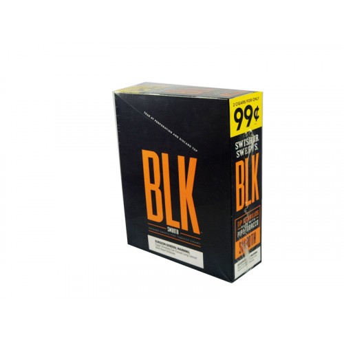 Swisher Sweets Cigarillos Blk Smooth 2/0.99¢