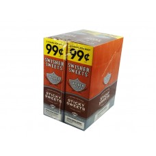Swisher Sweets Cigarillos Sticky Sweets  2/0.99c