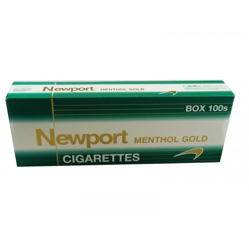 Newport Menthol Gold Cigarettes 100 Box