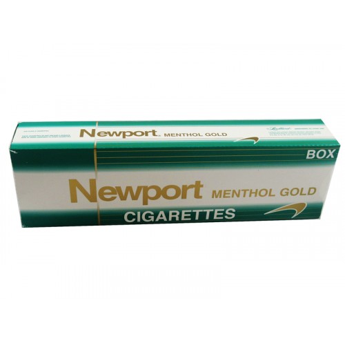 Newport Menthol Gold Cigarettes Kings Box