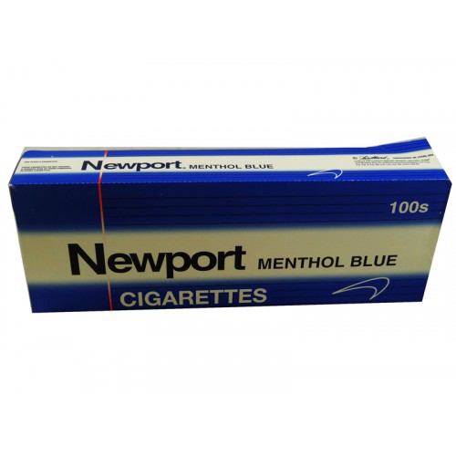 Newport Menthol Blue Cigarettes 100 Box