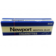 Newport Menthol Blue Cigarettes Kings Box