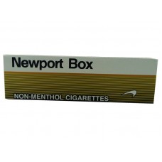 Newport Non-Menthol Cigarettes Gold Kings Box