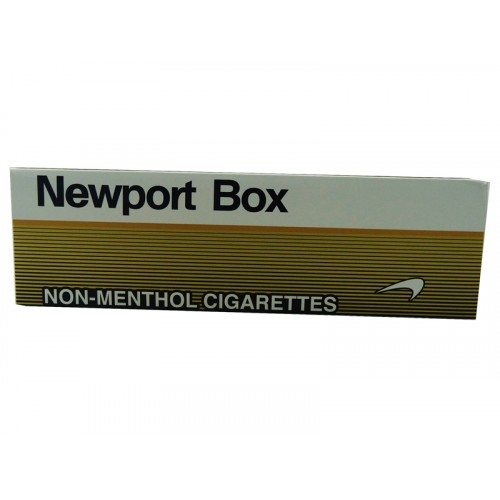 Newport Non-Menthol Cigarettes Gold Kings Box