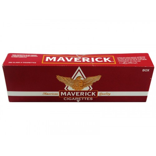 Maverick Cigarettes Red Kings Box