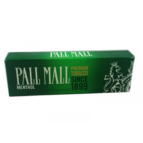 Pall Mall Menthol Kings Box