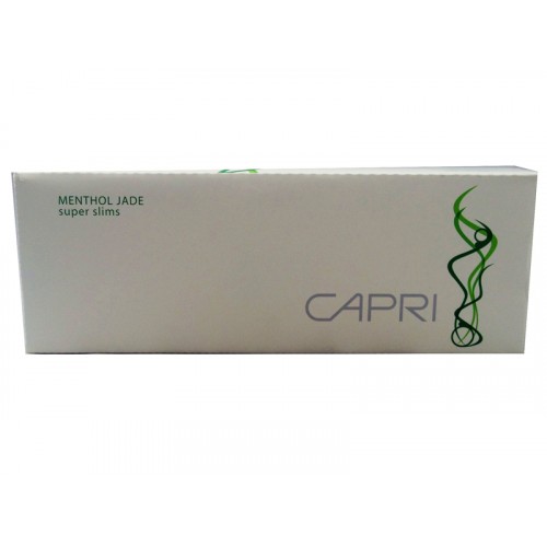 Capri Menthol Jade Super Slims 100 Box
