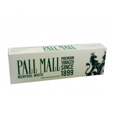 Pall Mall Menthol White Kings Box
