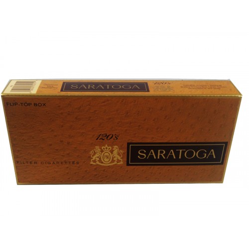 Saratoga Filter Cigarettes 120'S Box