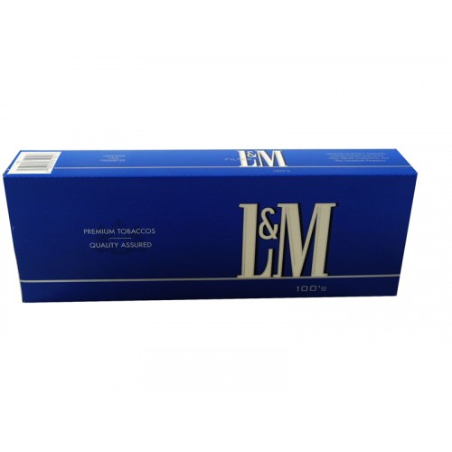 L & M Light Blue 100 Box