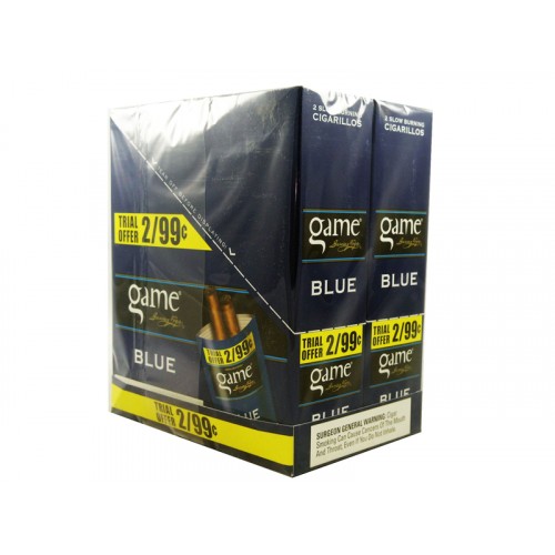 Game Cigarillos Blue 2/0.99¢