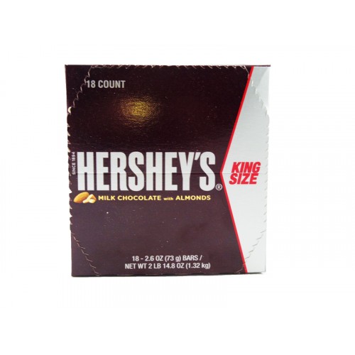 Hersheys Milk Chocolate Almond King Size
