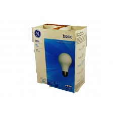GE Light Bulb 4 Pcs 60 W