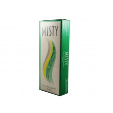 Misty Menthol Green Slims 100 Box